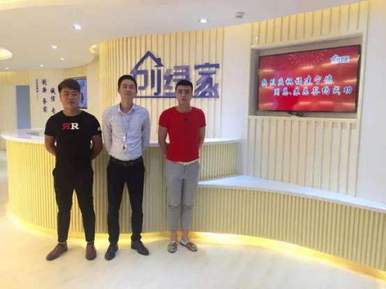 恭喜寧德市周總、蘇總加盟創綠家除甲醛品牌！